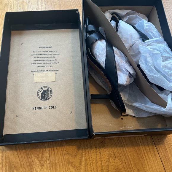 Kenneth Cole Hylda 70 heel, black, hardly worn, size 7. 3” heel - Picture 9 of 10